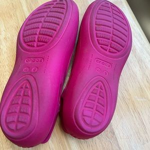 Croc ballet size 9 Flats - Pink
